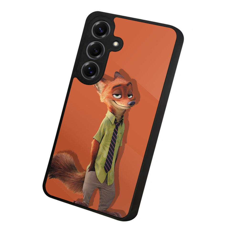 Samsung Galaxy S25 Uyumlu Zootropolis Tasarımlı Glossy Premium Kılıf