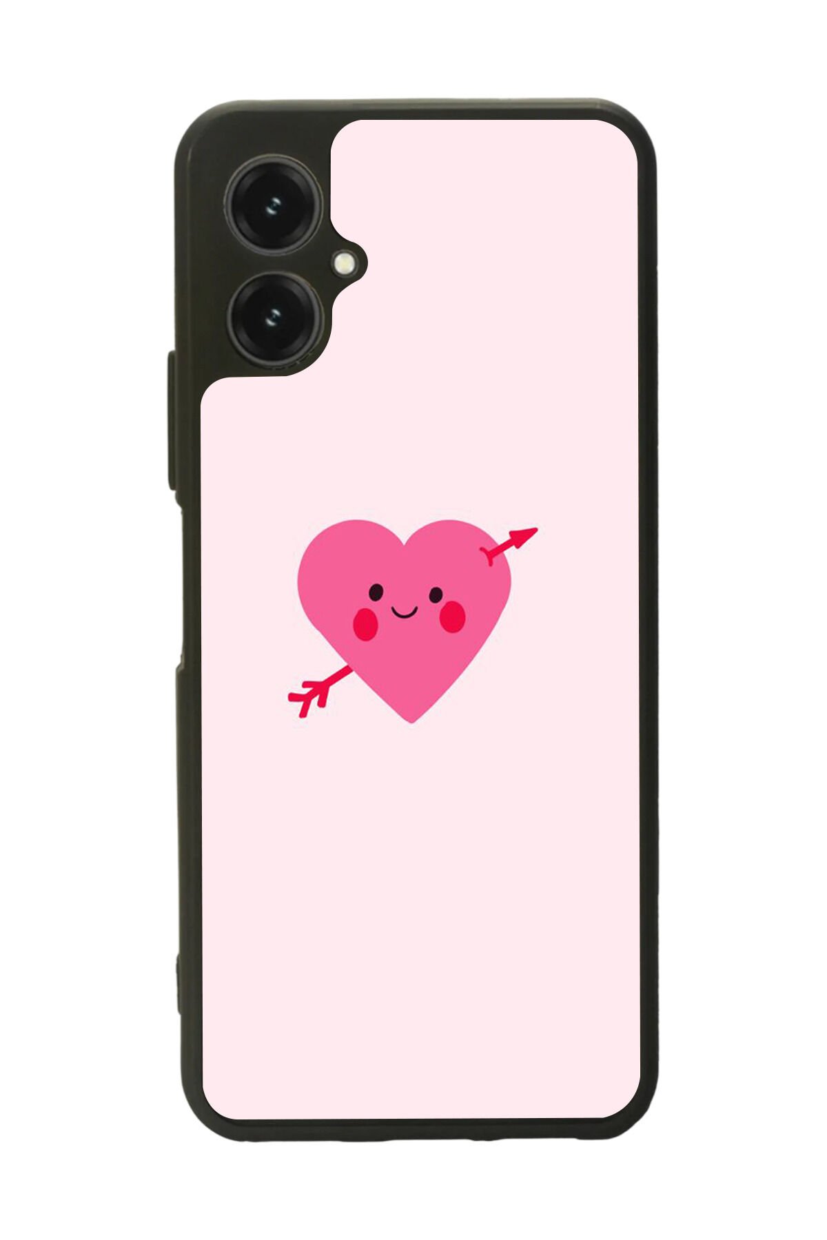 Omix X5 Uyumlu Kalp Love Tasarımlı Glossy Premium Kılıf