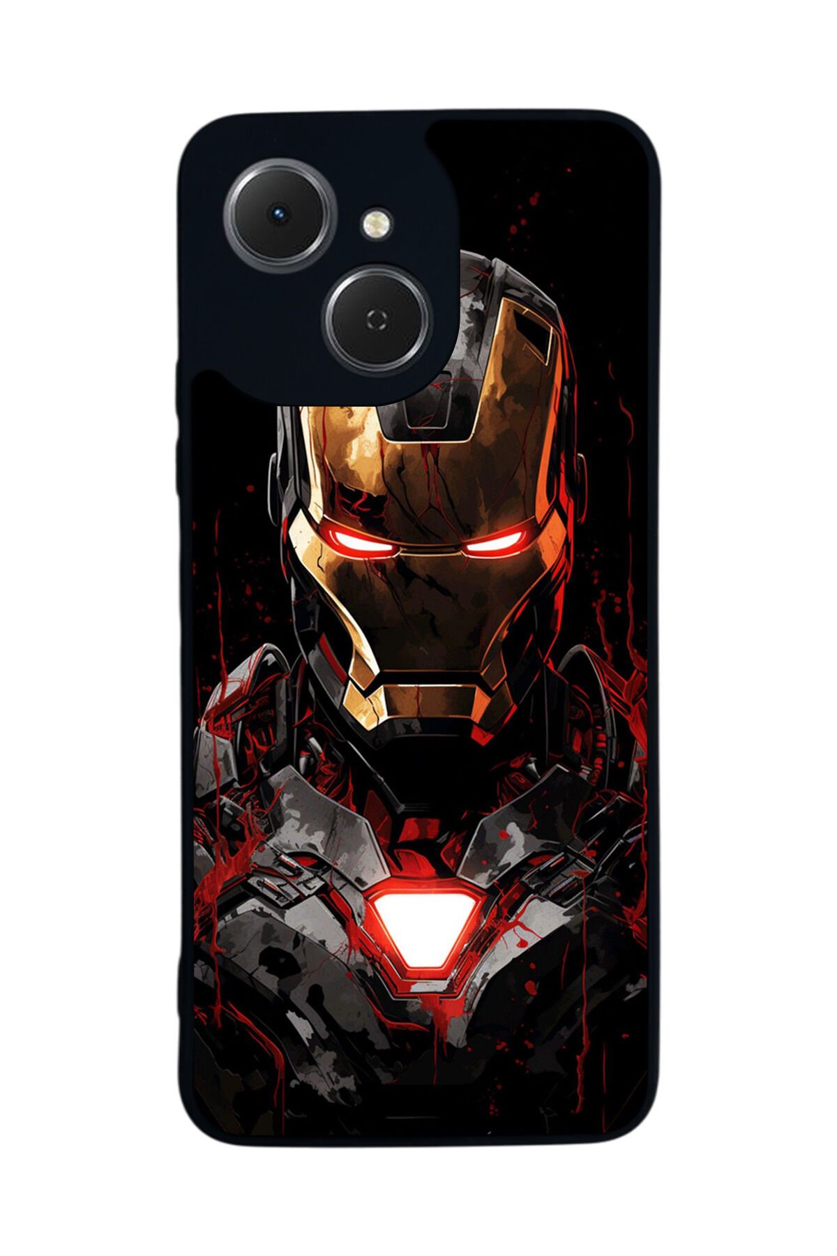 Tecno Spark 40C Uyumlu Iron Man ( Demir Adam ) Tasarımlı Glossy Premium Kılıf