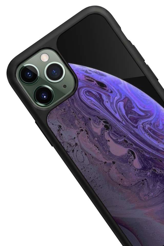 iPhone 11 Pro Max Uyumlu Ay Tasarımlı Glossy Premium Kılıf