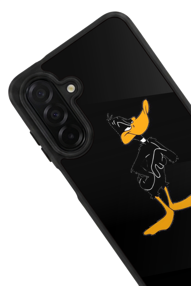 Samsung Galaxy A36 Uyumlu Daffy duck Tasarımlı Glossy Premium Kılıf