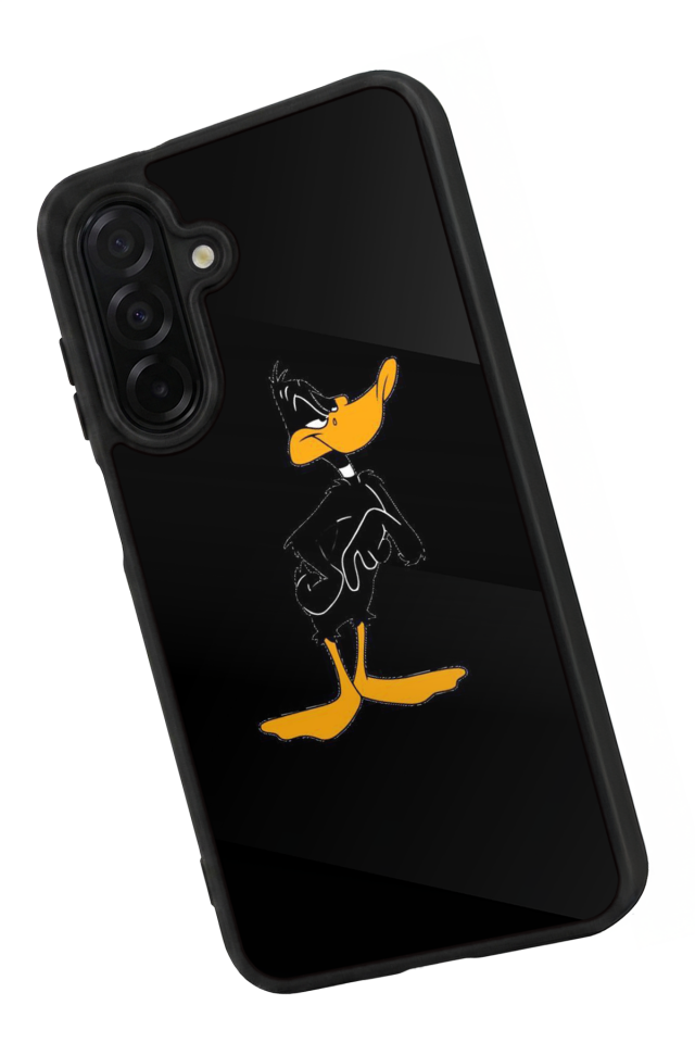 Samsung Galaxy A36 Uyumlu Daffy duck Tasarımlı Glossy Premium Kılıf