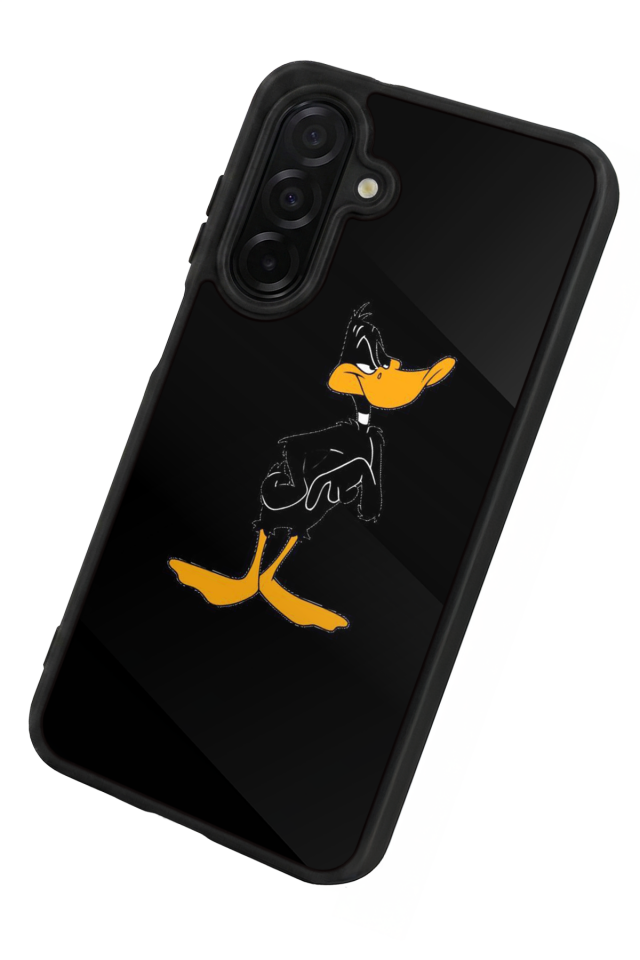 Samsung Galaxy A36 Uyumlu Daffy duck Tasarımlı Glossy Premium Kılıf