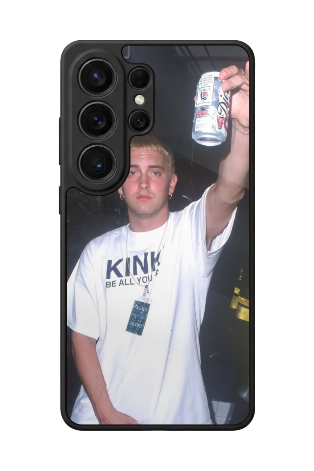 Samsung Galaxy S26 Ultra Uyumlu Eminem Tasarımlı Glossy Premium Kılıf