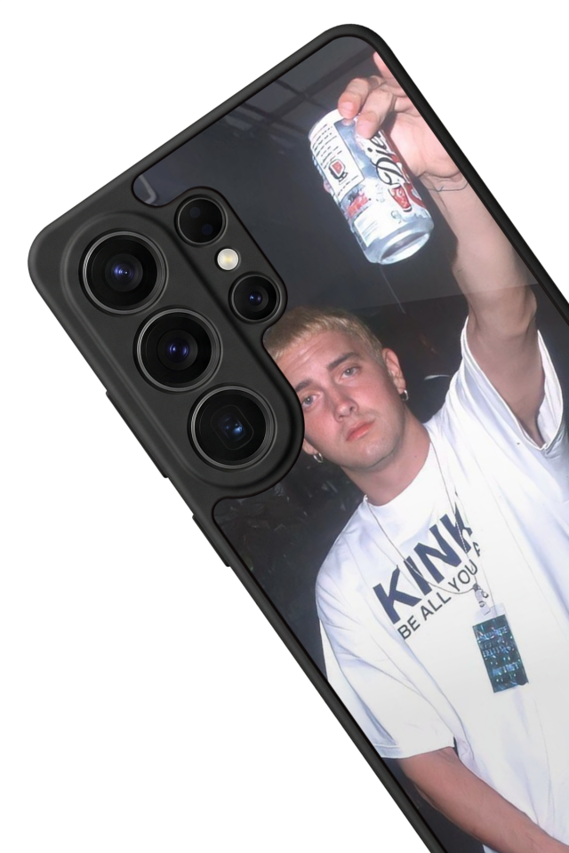 Samsung Galaxy S26 Ultra Uyumlu Eminem Tasarımlı Glossy Premium Kılıf