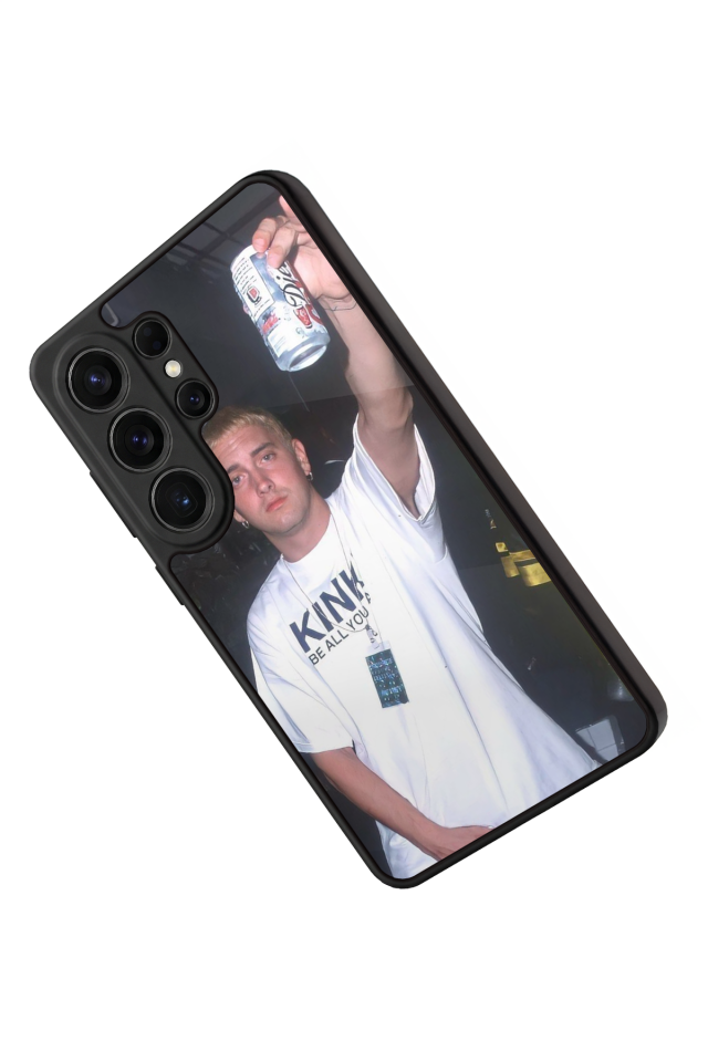 Samsung Galaxy S26 Ultra Uyumlu Eminem Tasarımlı Glossy Premium Kılıf