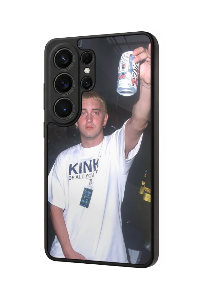 Samsung Galaxy S26 Ultra Uyumlu Eminem Tasarımlı Glossy Premium Kılıf