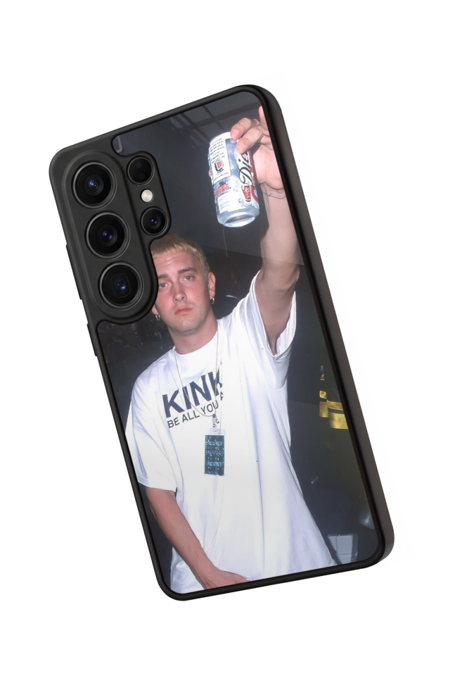 Samsung Galaxy S26 Ultra Uyumlu Eminem Tasarımlı Glossy Premium Kılıf