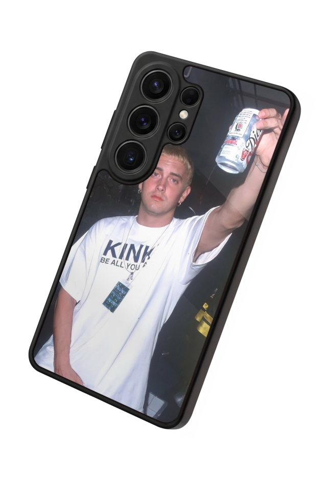 Samsung Galaxy S26 Ultra Uyumlu Eminem Tasarımlı Glossy Premium Kılıf