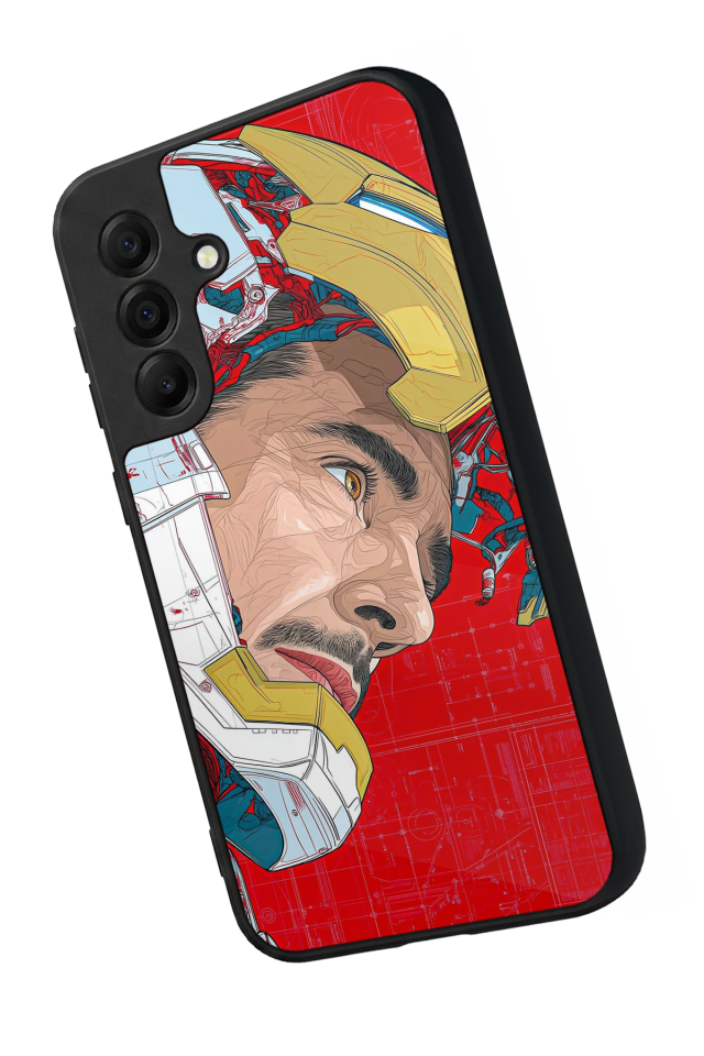 Samsung Galaxy A17 Uyumlu Iron Man ( Demir Adam ) Tasarımlı Glossy Premium Kılıf