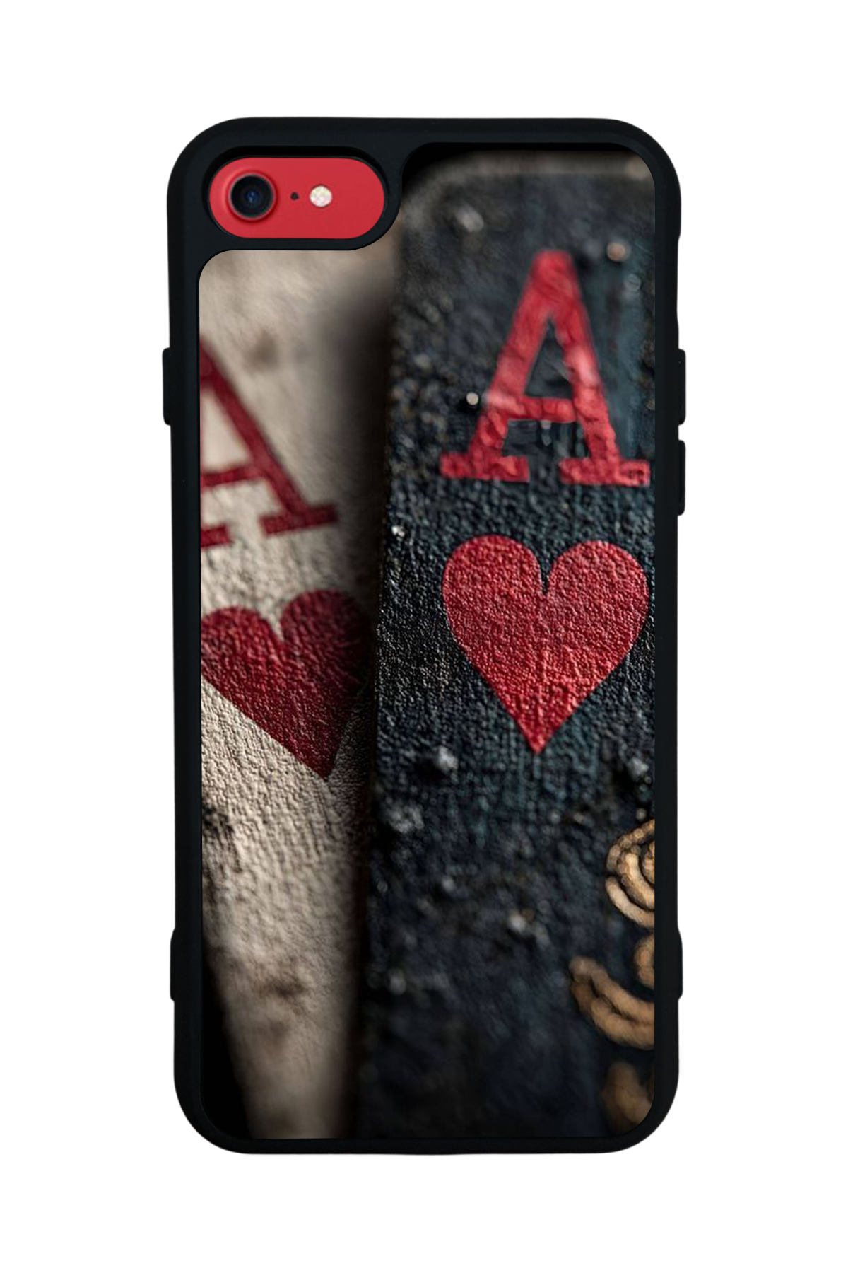 iPhone SE Uyumlu Kart Tasarımlı Glossy Premium Kılıf