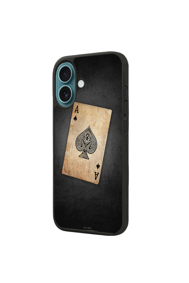 iPhone 16 Plus Uyumlu Kart Tasarımlı Glossy Premium Kılıf