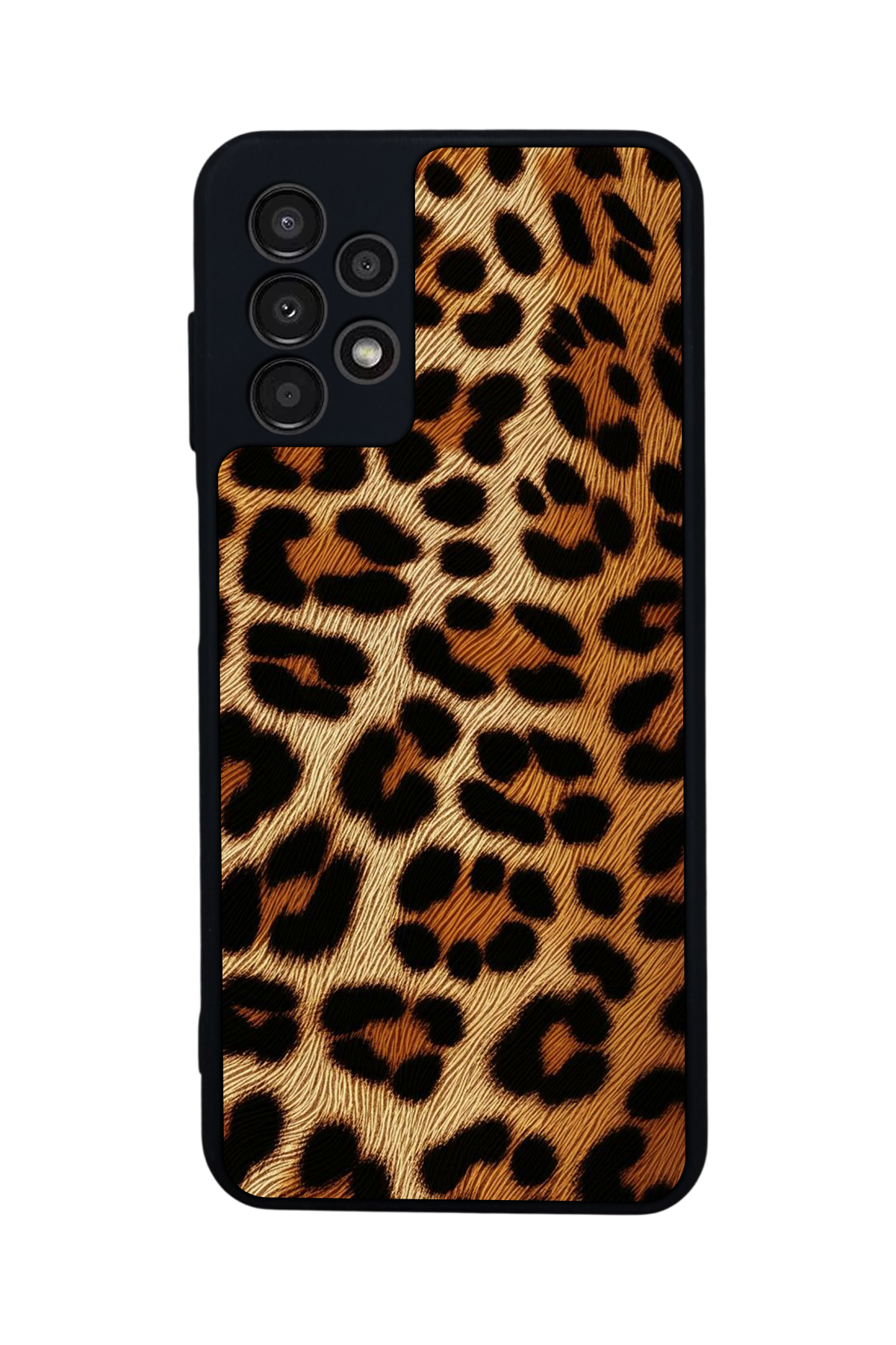 Samsung Galaxy A23 Uyumlu Leopar Tasarımlı Glossy Premium Kılıf