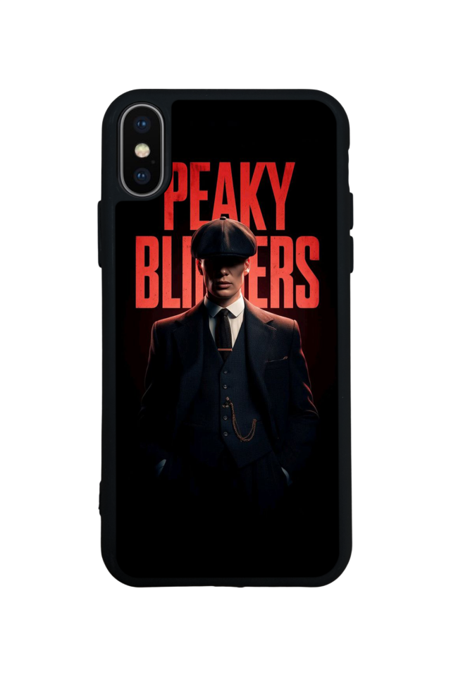 iPhone X/ XS Uyumlu Peaky Blinders Tasarımlı Glossy Premium Kılıf