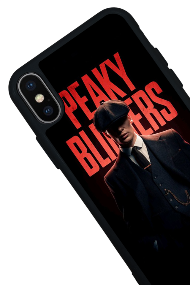 iPhone X/ XS Uyumlu Peaky Blinders Tasarımlı Glossy Premium Kılıf