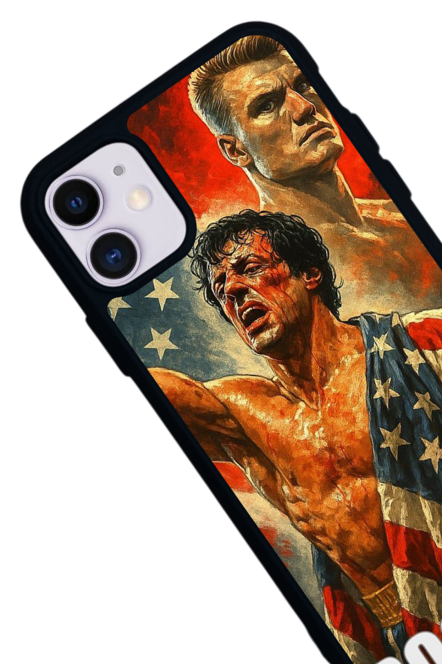 iPhone 11 Uyumlu Rocky Tasarımlı Glossy Premium Kılıf