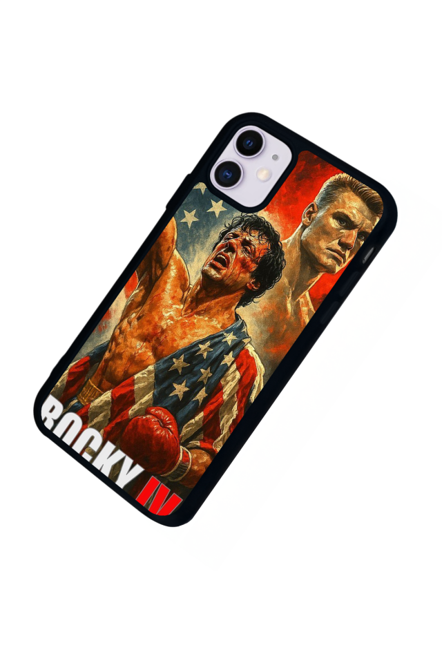 iPhone 11 Uyumlu Rocky Tasarımlı Glossy Premium Kılıf