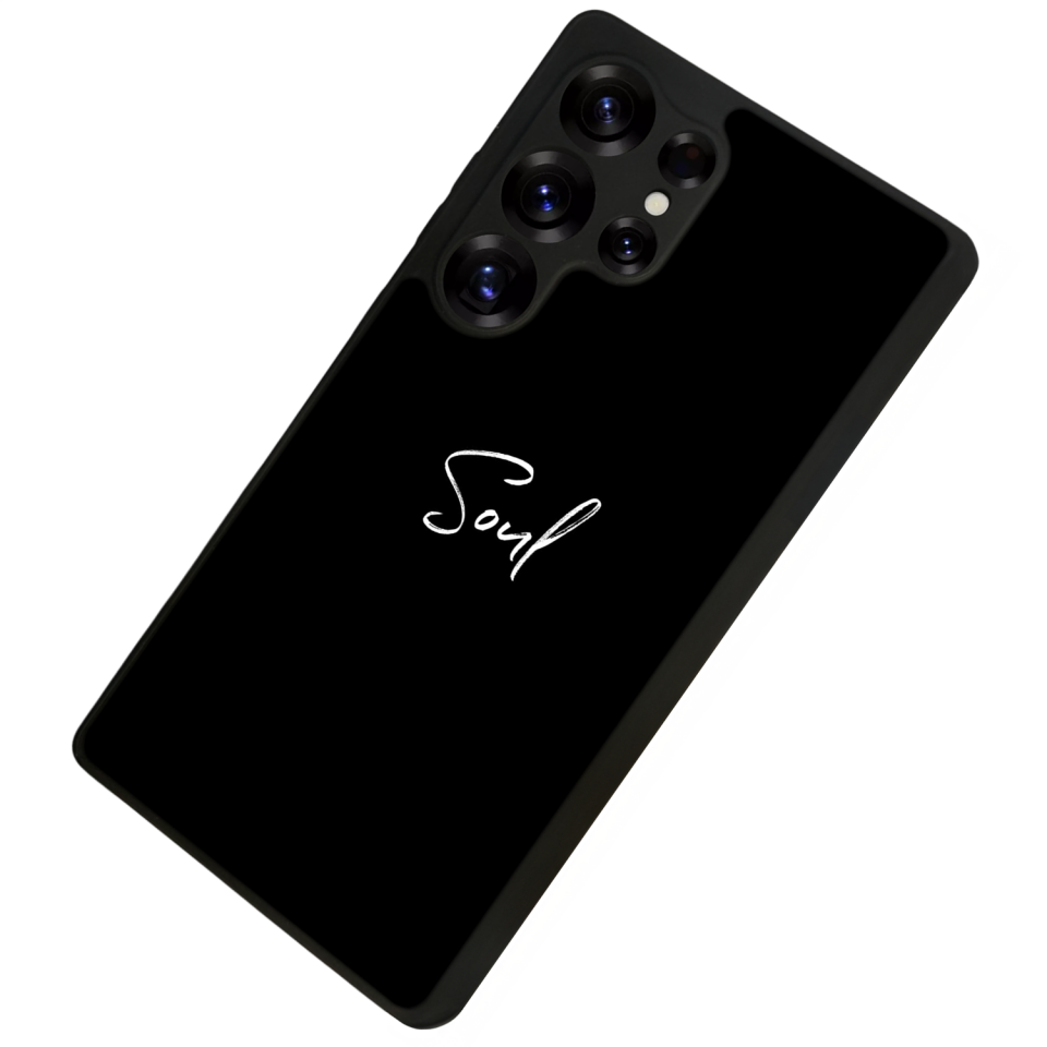 Samsung Galaxy S25 Ultra Uyumlu SOUL Tasarımlı Glossy Premium Kılıf