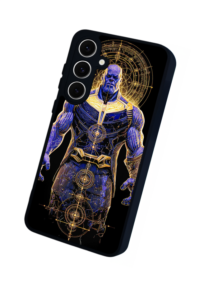 Samsung Galaxy S24 FE Uyumlu Retro Flame Patterns Tasarımlı Glossy Premium Kılıf
