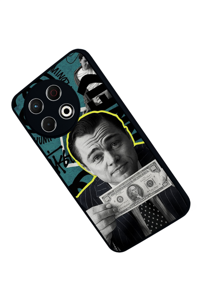 Tecno Spark 30 Pro Uyumlu TheWolf Tasarımlı Glossy Premium Kılıf