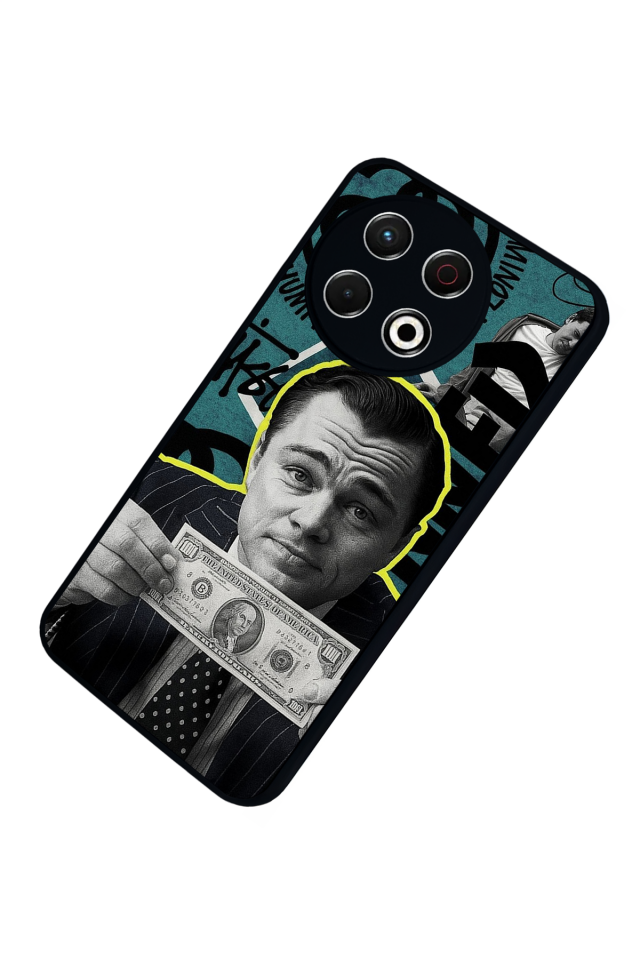 Tecno Spark 30 Pro Uyumlu TheWolf Tasarımlı Glossy Premium Kılıf