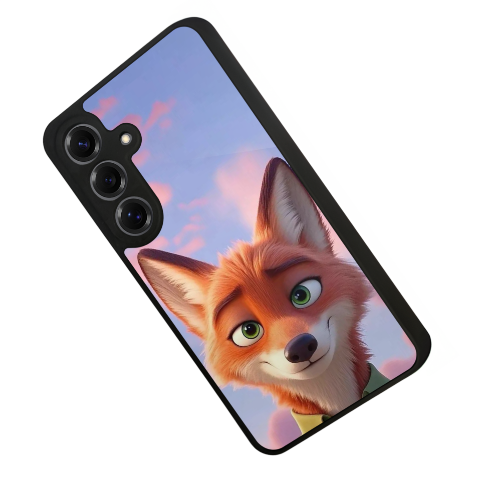 Samsung Galaxy S25 Uyumlu Zootropolis Tasarımlı Glossy Premium Kılıf