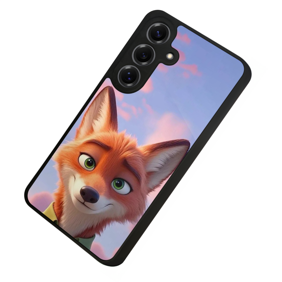 Samsung Galaxy S25 Uyumlu Zootropolis Tasarımlı Glossy Premium Kılıf