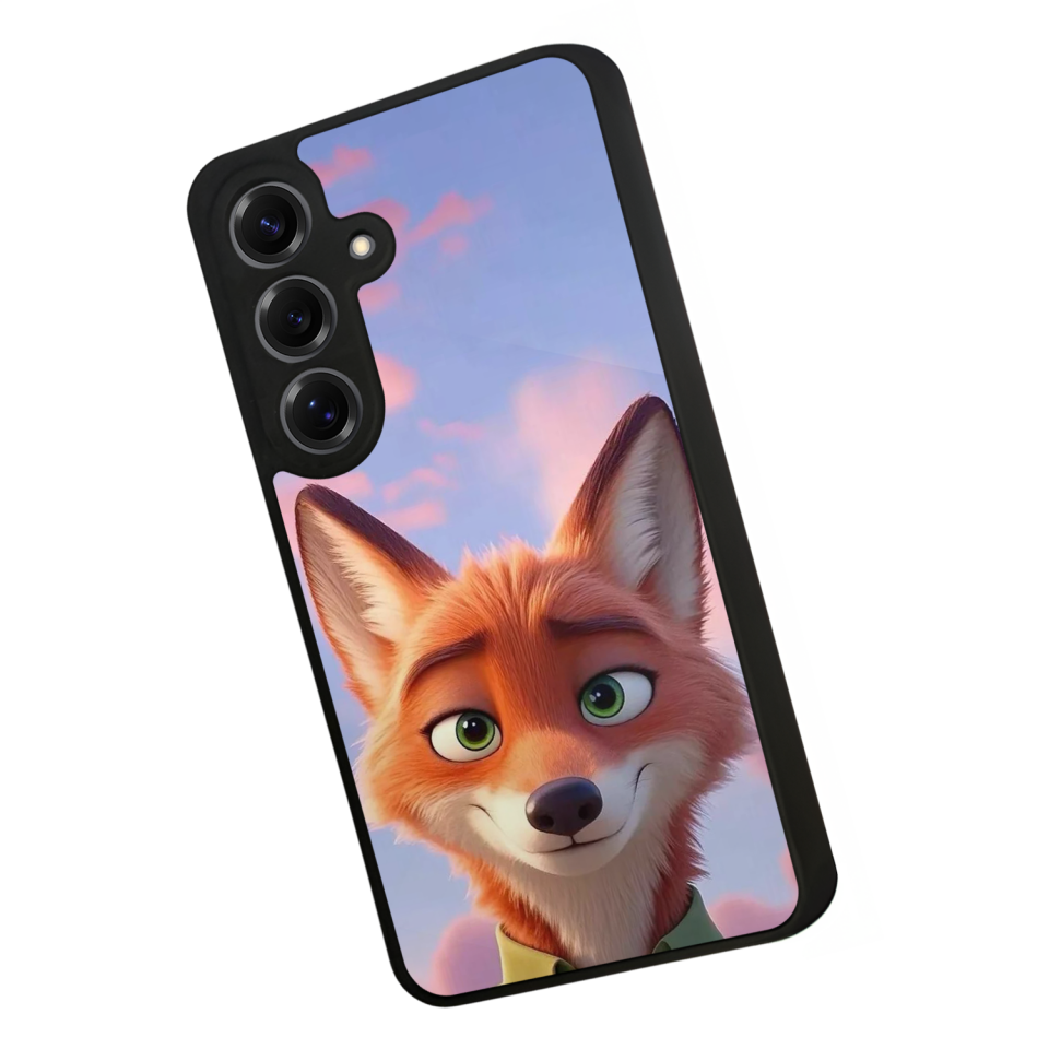 Samsung Galaxy S25 Uyumlu Zootropolis Tasarımlı Glossy Premium Kılıf