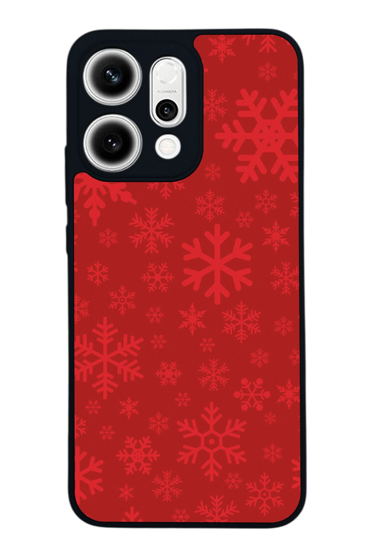 Oppo Reno 14 Uyumlu Yilbasi Christmas Tasarımlı Glossy Premium Kılıf