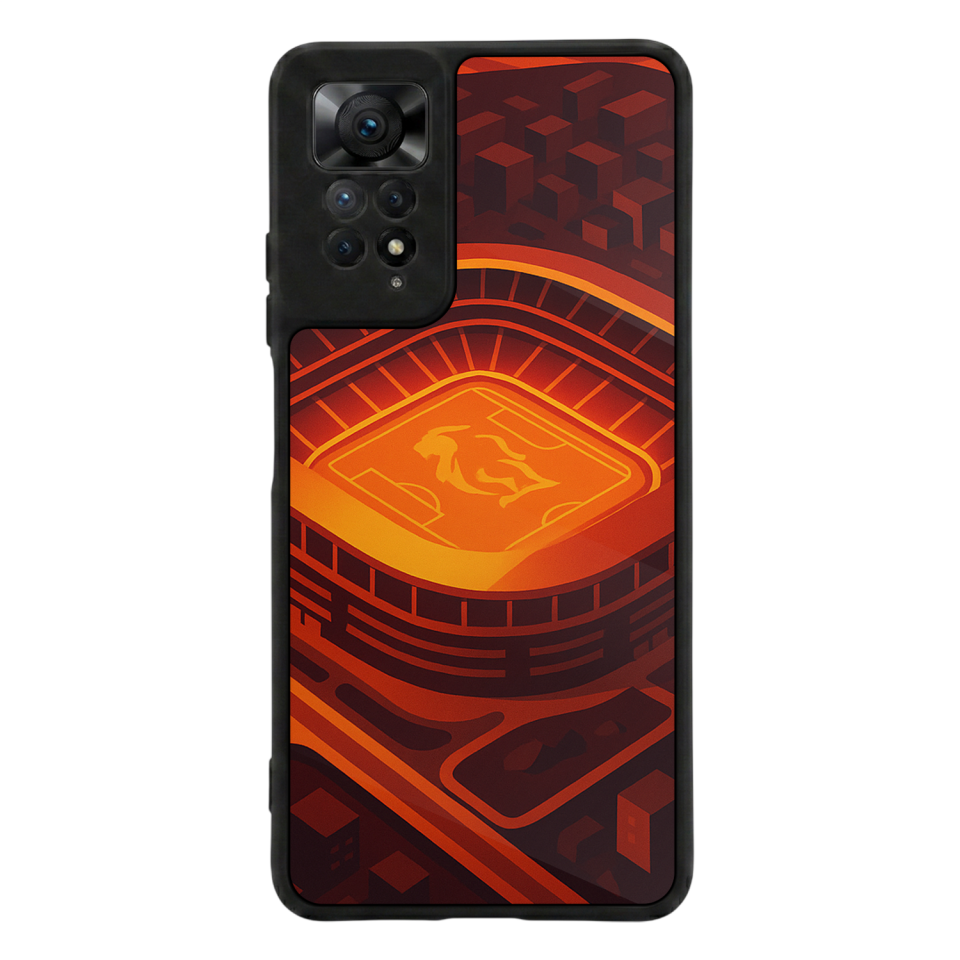 Xiaomi Redmi Note 12 Pro Uyumlu Aslan Tasarımlı Glossy Premium Kılıf