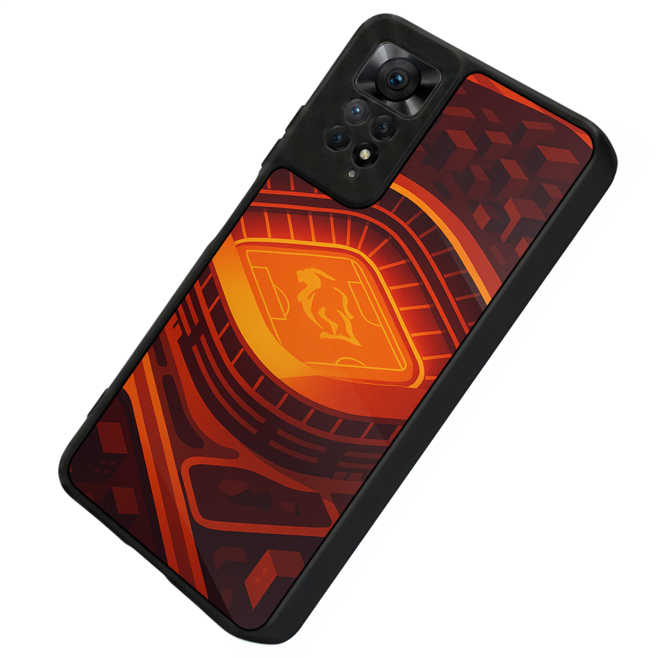 Xiaomi Redmi Note 12 Pro Uyumlu Aslan Tasarımlı Glossy Premium Kılıf