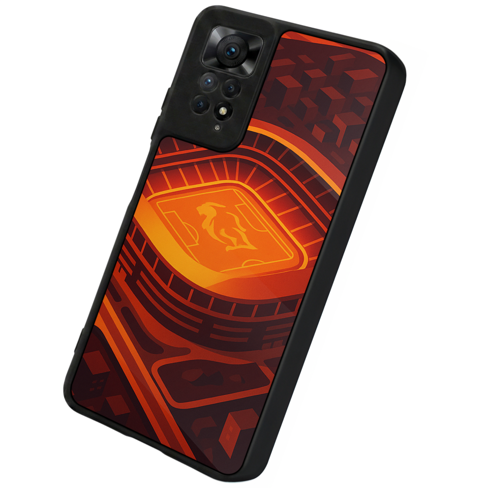 Xiaomi Redmi Note 12 Pro Uyumlu Aslan Tasarımlı Glossy Premium Kılıf