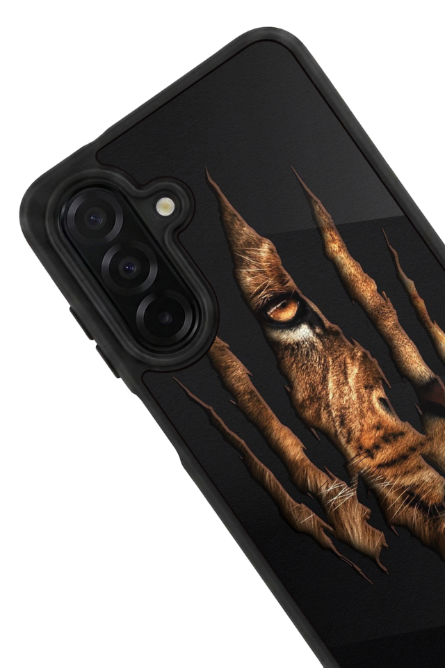 Samsung Galaxy A26 Uyumlu Aslan Tasarımlı Glossy Premium Kılıf
