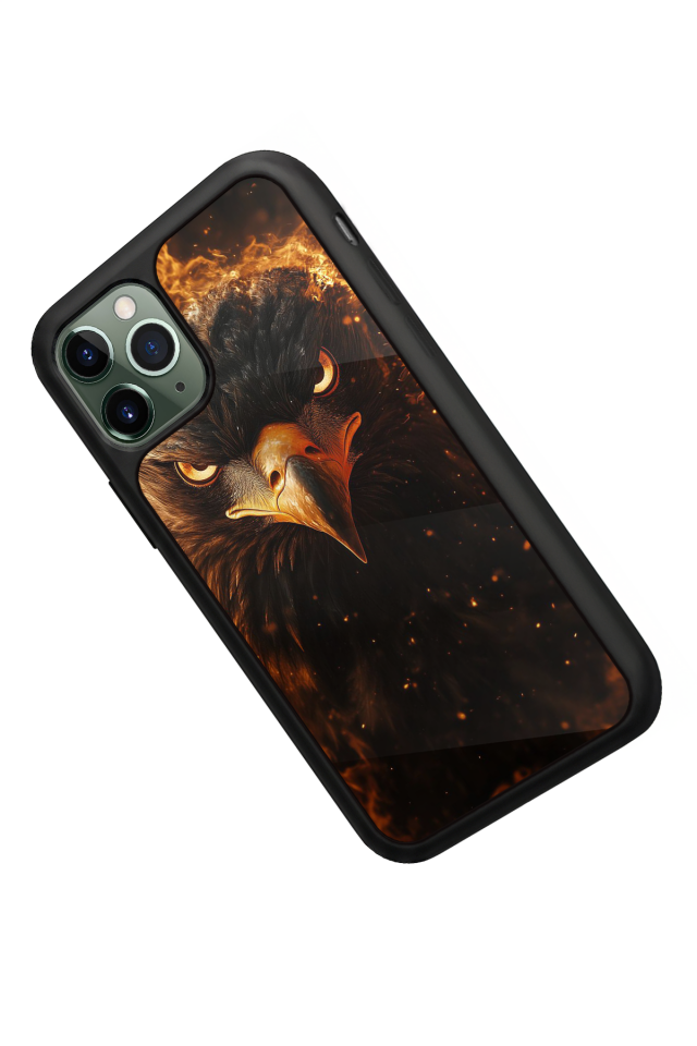 iPhone 11 Pro Max Uyumlu Besiktas Tasarımlı Glossy Premium Kılıf
