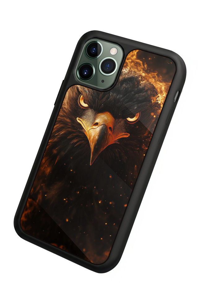 iPhone 11 Pro Max Uyumlu Besiktas Tasarımlı Glossy Premium Kılıf