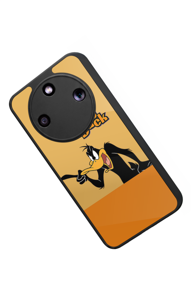 Honor Magic 8 Lite Uyumlu Daffy duck Tasarımlı Glossy Premium Kılıf