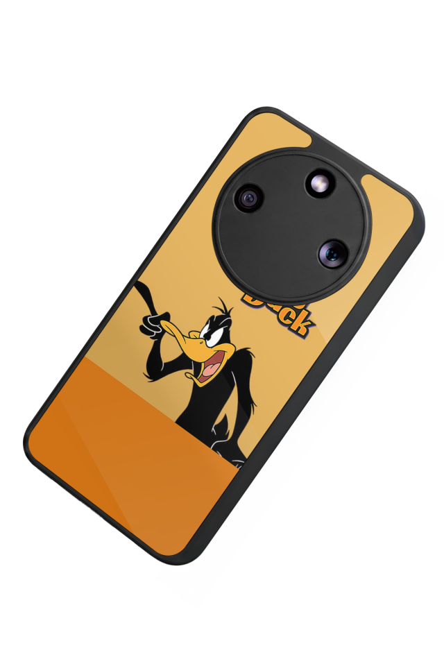 Honor Magic 8 Lite Uyumlu Daffy duck Tasarımlı Glossy Premium Kılıf