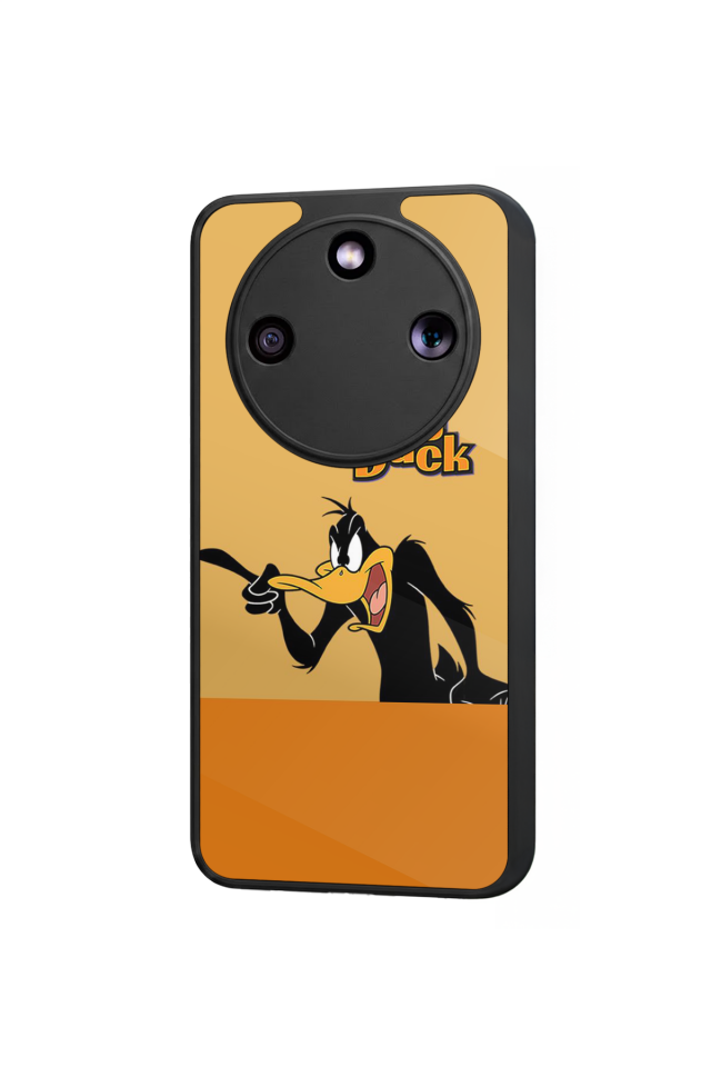 Honor Magic 8 Lite Uyumlu Daffy duck Tasarımlı Glossy Premium Kılıf
