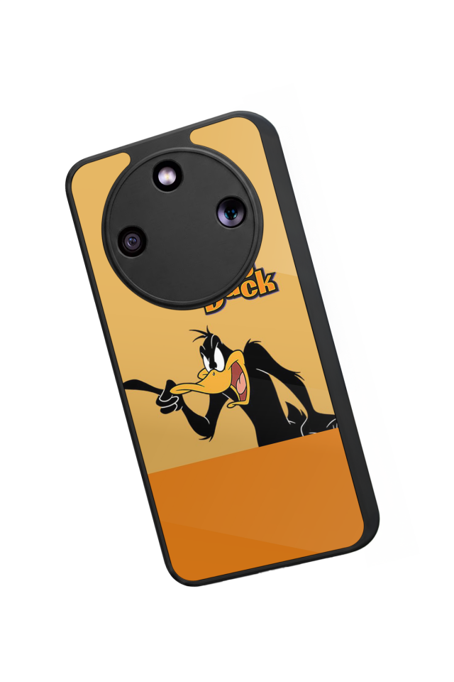 Honor Magic 8 Lite Uyumlu Daffy duck Tasarımlı Glossy Premium Kılıf