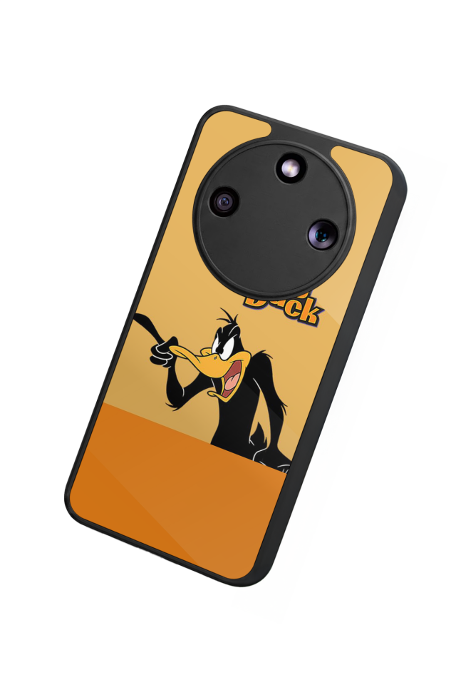Honor Magic 8 Lite Uyumlu Daffy duck Tasarımlı Glossy Premium Kılıf