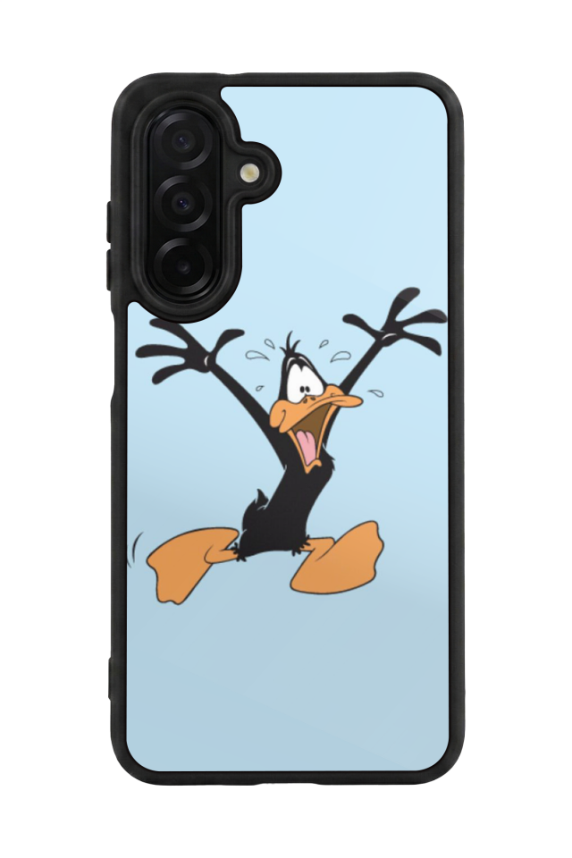 Samsung Galaxy A36 Uyumlu Daffy duck Tasarımlı Glossy Premium Kılıf