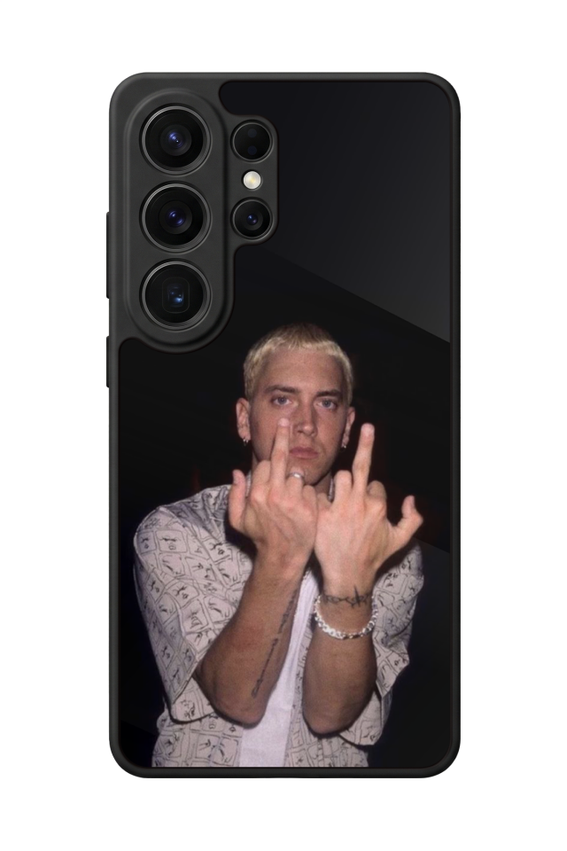 Samsung Galaxy S26 Ultra Uyumlu Eminem Tasarımlı Glossy Premium Kılıf