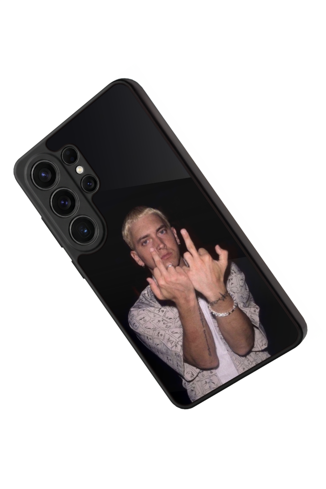 Samsung Galaxy S26 Ultra Uyumlu Eminem Tasarımlı Glossy Premium Kılıf