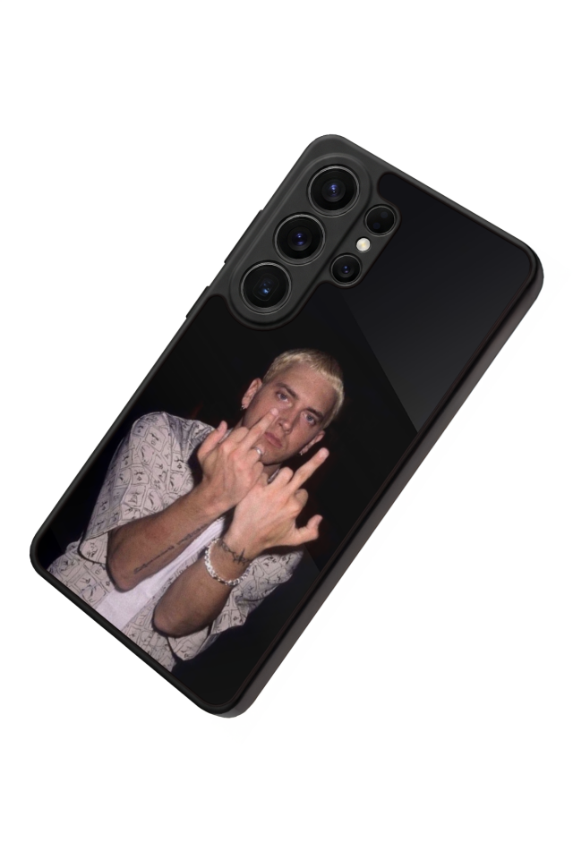 Samsung Galaxy S26 Ultra Uyumlu Eminem Tasarımlı Glossy Premium Kılıf