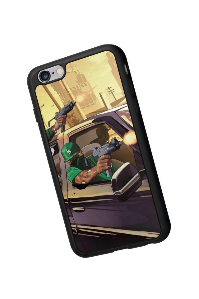 iPhone 6s Plus Uyumlu GTA Tasarımlı Glossy Premium Kılıf