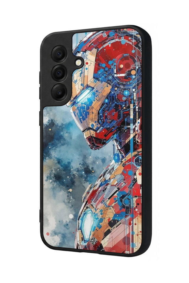 Samsung Galaxy A17 Uyumlu Iron Man ( Demir Adam ) Tasarımlı Glossy Premium Kılıf