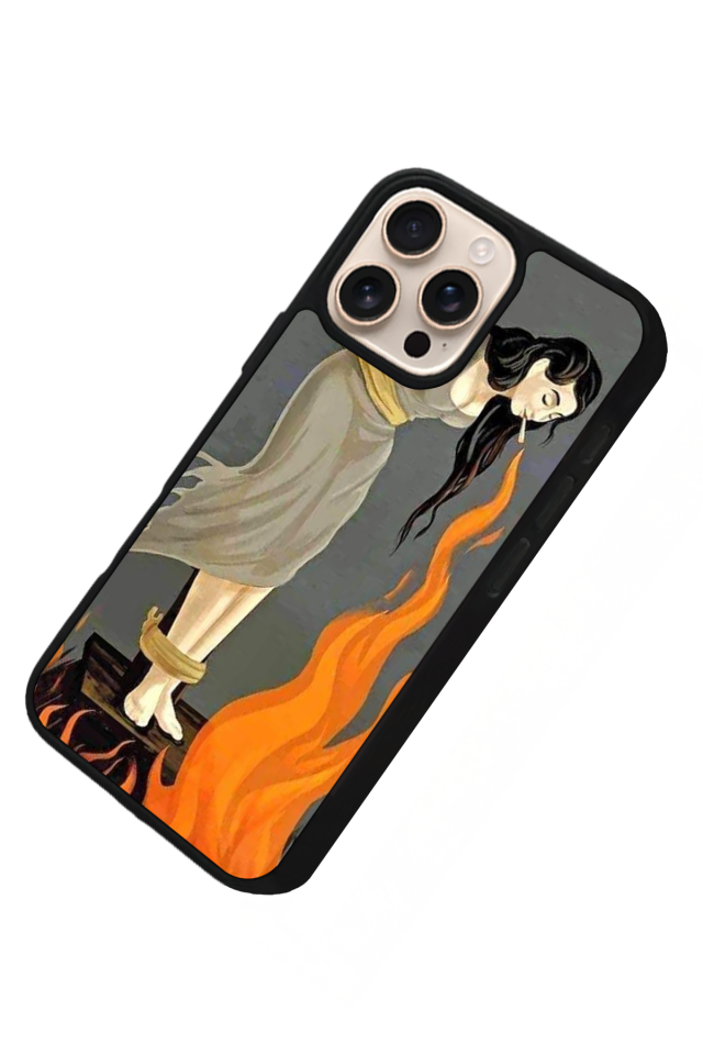 iPhone 16 Pro Max Uyumlu Kalp Love Tasarımlı Glossy Premium Kılıf