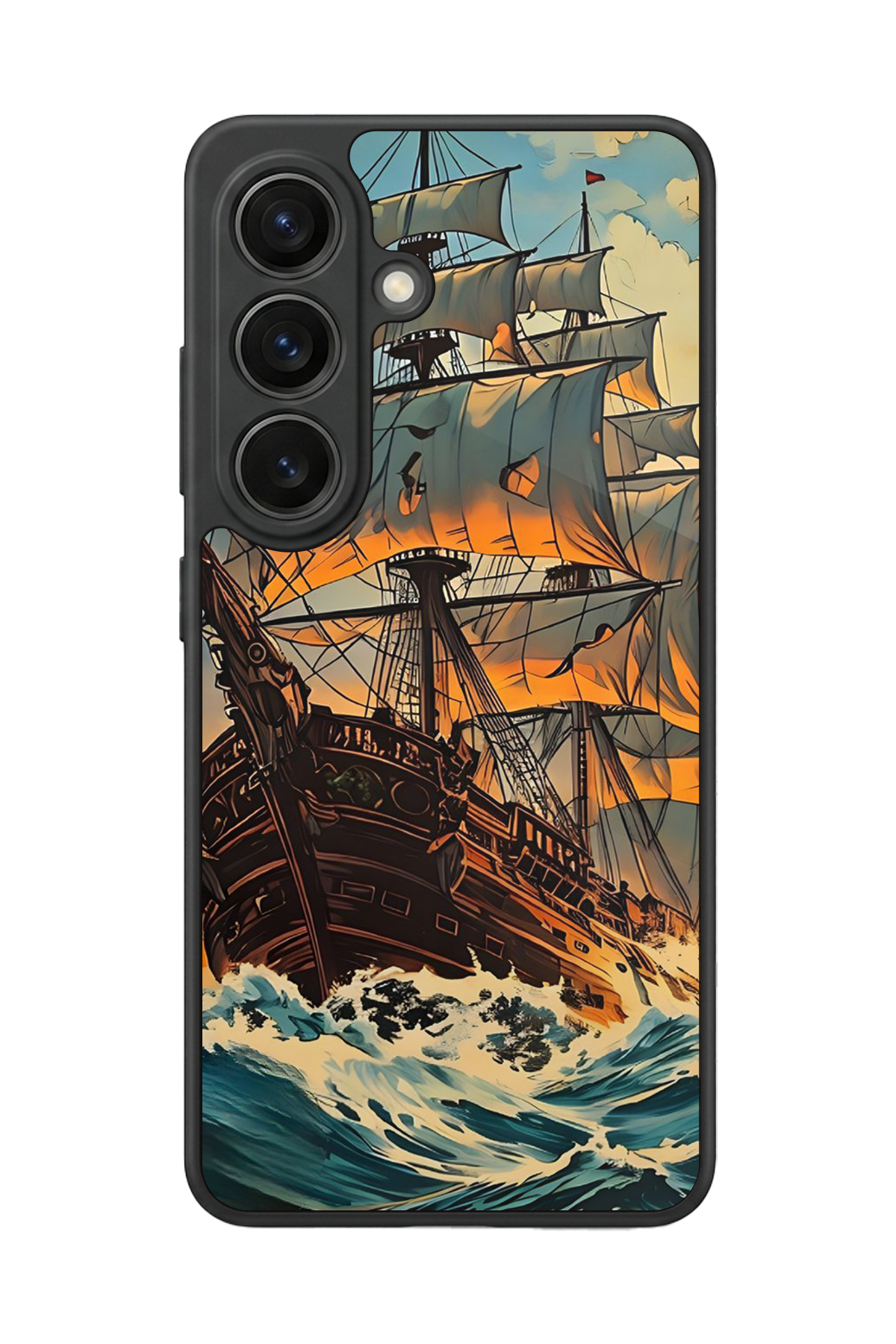 Samsung Galaxy S26 Uyumlu Korsan Tasarımlı Glossy Premium Kılıf