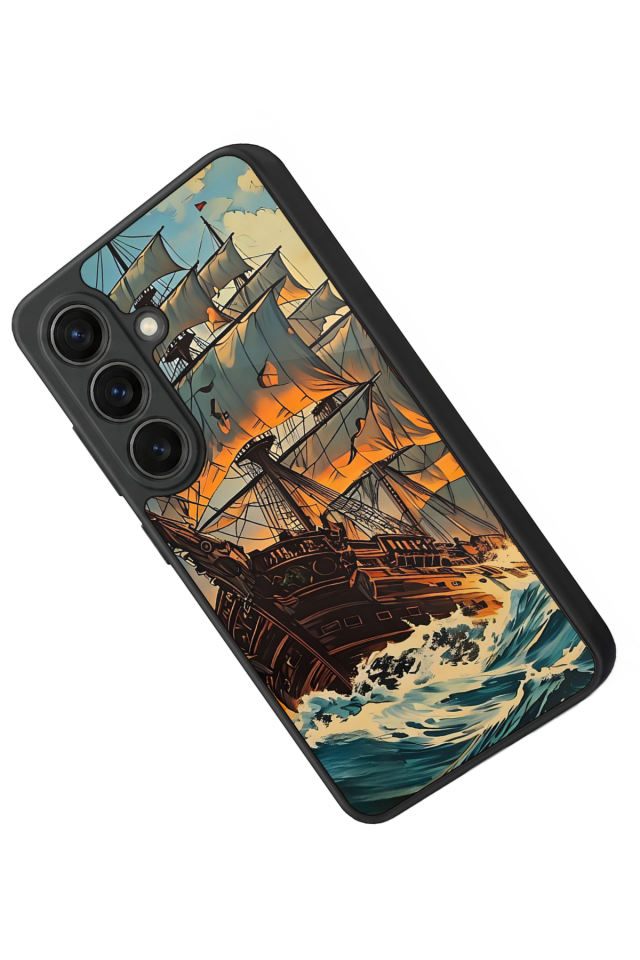 Samsung Galaxy S26 Uyumlu Korsan Tasarımlı Glossy Premium Kılıf