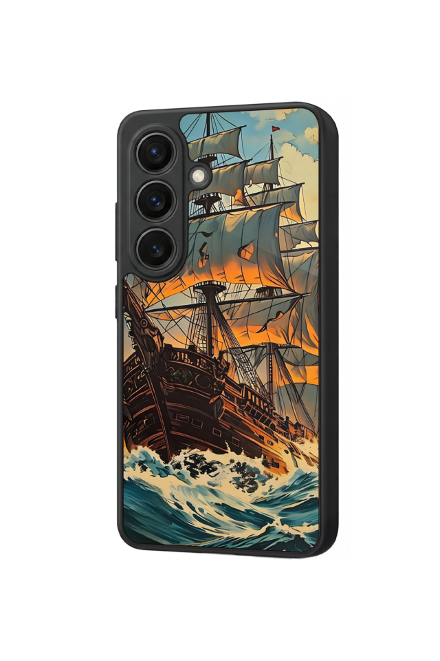 Samsung Galaxy S26 Uyumlu Korsan Tasarımlı Glossy Premium Kılıf